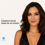 Mujer latina de 30 años con piel cuidada y luminosa