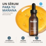Medik8 C-Tetra Luxe como el paso de vitamina C de la rutina de mañana