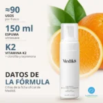 Datos de la fórmula de Medik8 Calmwise Soothing Cleanser, limpiador facial en espuma para piel sensible