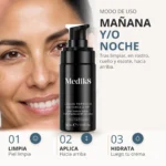 Cómo usar Medik8 Liquid Peptides Advanced MP: sobre la piel limpia, de mañana y/o de noche