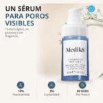 Medik8 Niacinamide Peptides como el paso de poros y brillo de la rutina