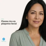 Mujer latina de 45 años con piel cuidada y luminosa