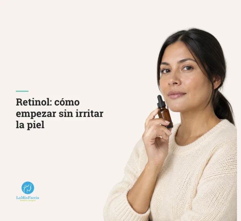Retinol: cómo empezar a usarlo sin irritar la piel