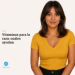 Mujer latina de 35 años con piel cuidada y luminosa
