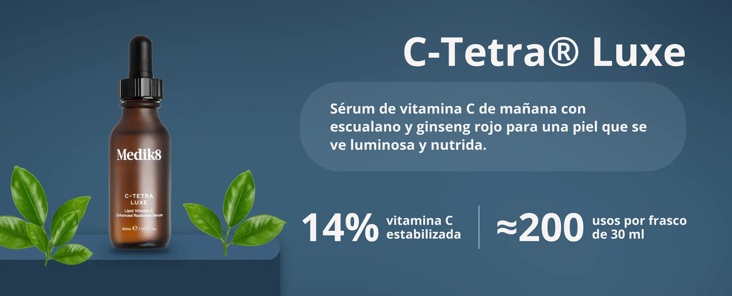 Medik8 C-Tetra Luxe, sérum de vitamina C al 14% en aceite